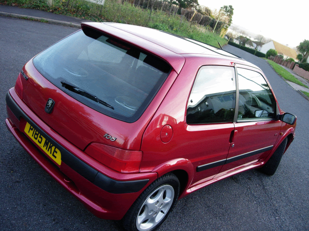 Selling Diablo Red Peugeot 106