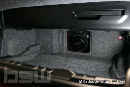 Bsw ib110 bmw subwoofer system #7