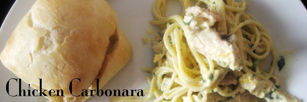 chicken carbonara