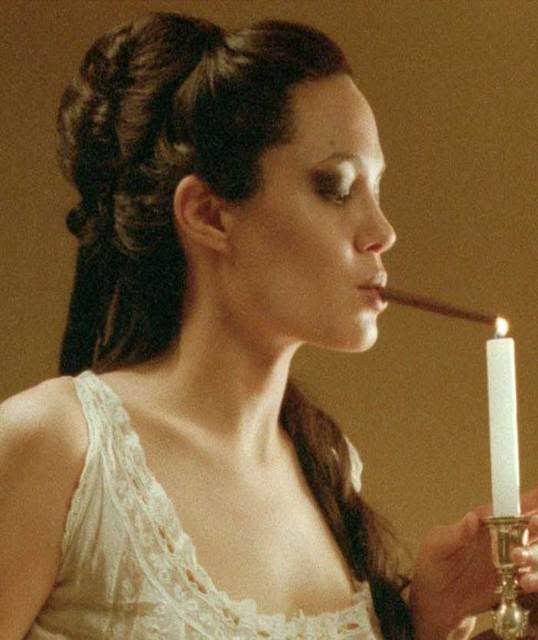 Angelina Jolie Smoking. angelina-jolie-smoking-a-cigar