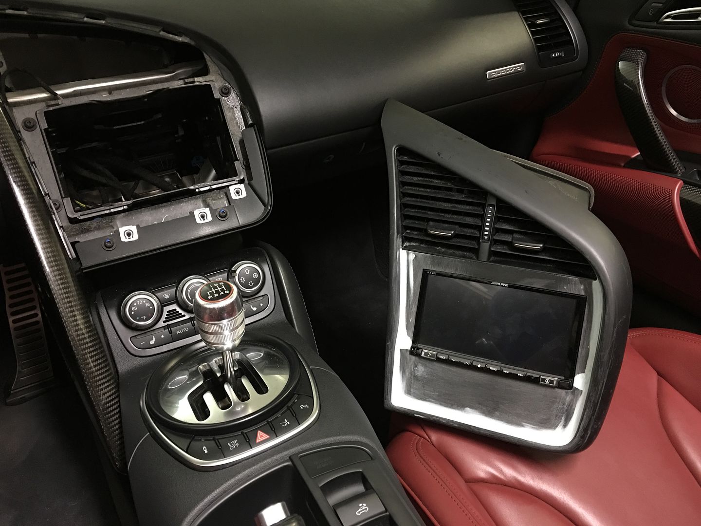 Fascia Plates Panels Interior Parts Furnishings Audi R8
