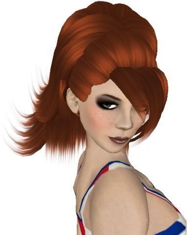 However, the style is a beautiful rendition of Geri Halliwell's Ginger Spice 