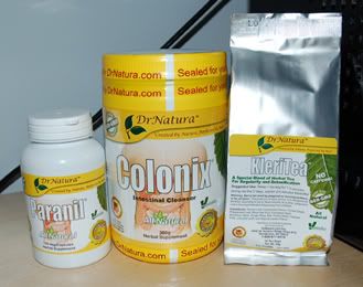 Contents of Colonix Kit