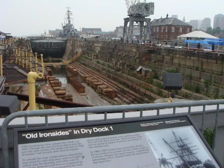 USS Constitution Dry Dock