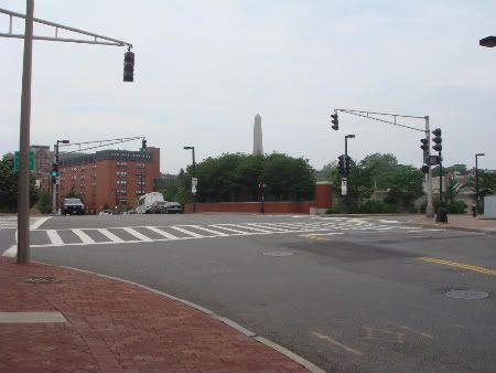 Bunker Hill Monument in Distance