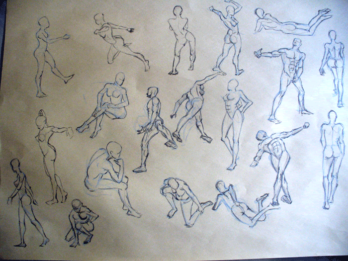 Spartan Training Camp #6 - 50 gestures + Optional Animal Study Spartan Training Camp #6 - 50 gestures + Optional Animal Study