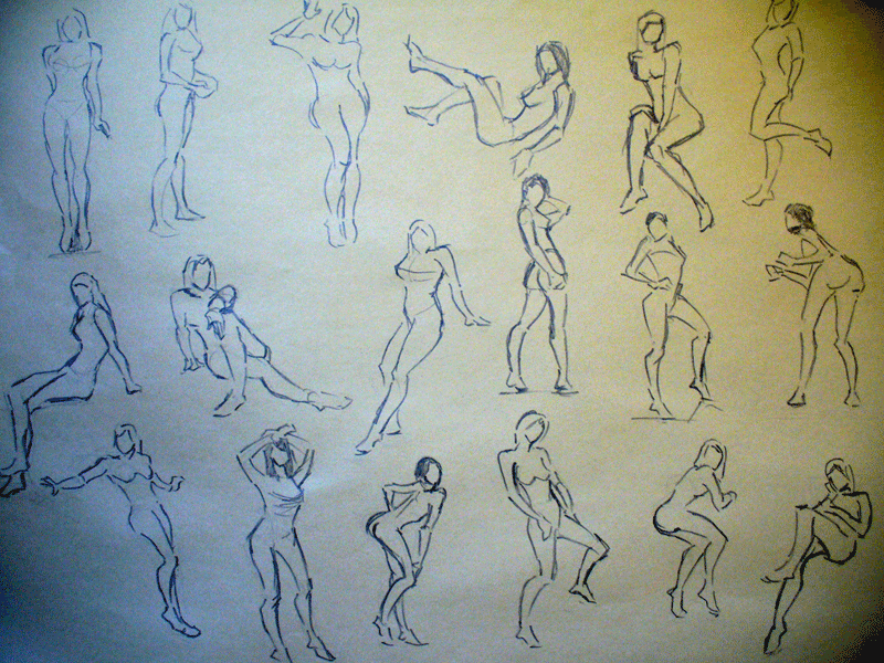 Spartan Training Camp #4 - 50 Gestures + 2 drapery studies Spartan Training Camp #4 - 50 Gestures + 2 drapery studies