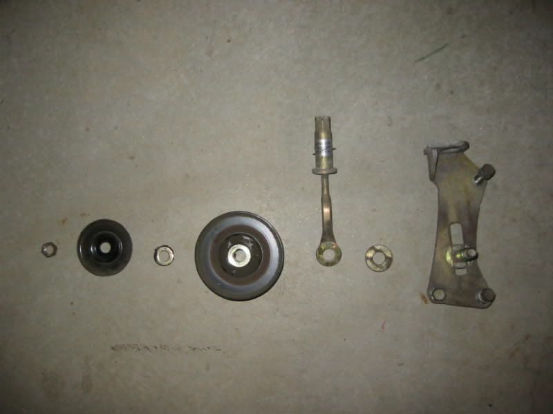 Nissan maxima idler pulley assembly #1