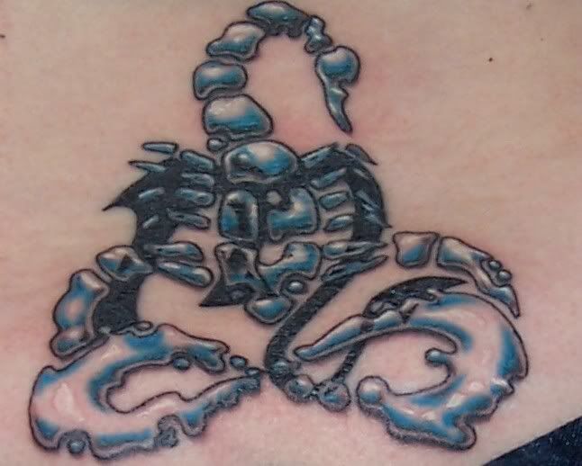 scorpion tattoo design. Ink Japanese Scorpion Tattoo