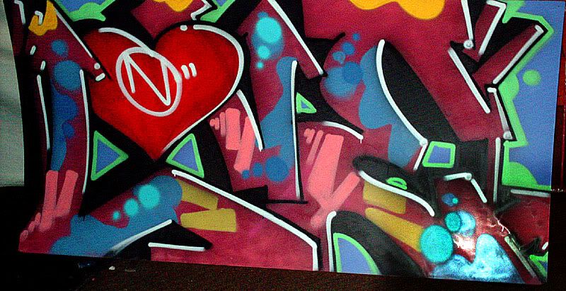 i love you graffiti. IF YOU ARE A