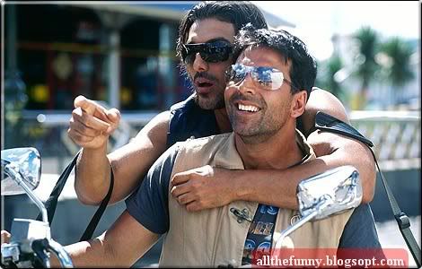 Akshay Kumar and John Abraham