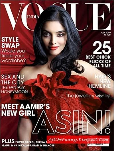 Asin`s date with Vogue