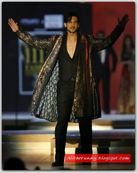 iifa zayed khan fashion show