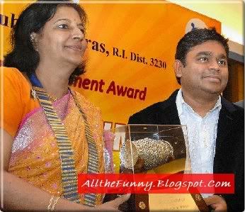 Rotary Award for AR Rahman