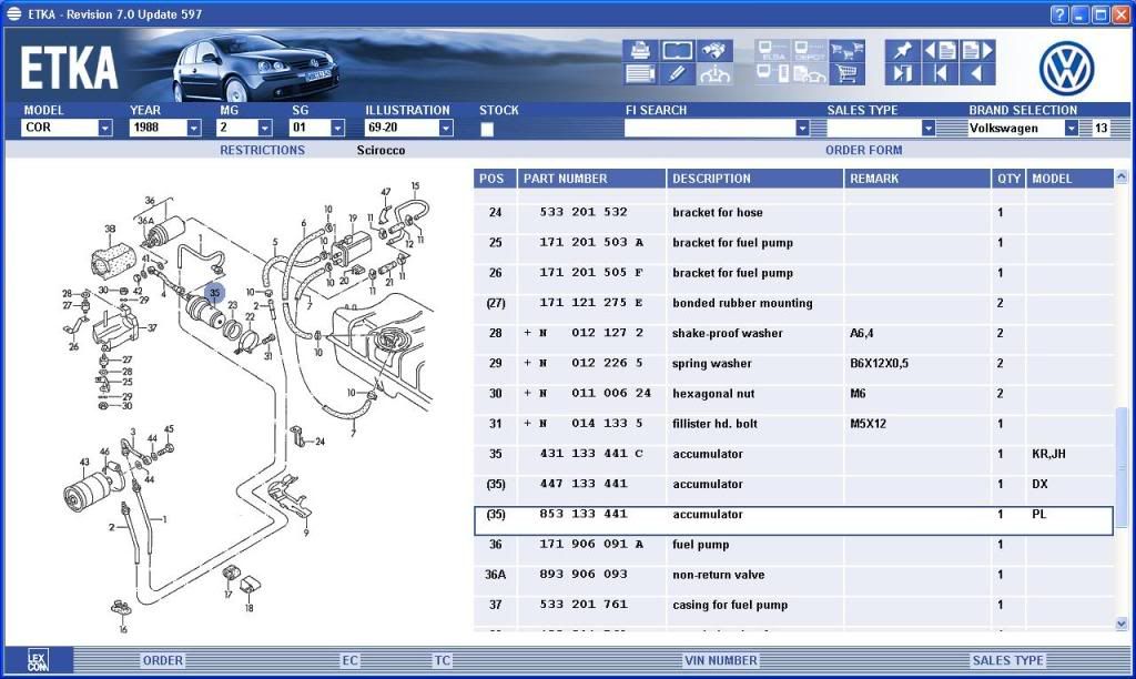 For everyone with ETKA... VW Vortex Volkswagen Forum
