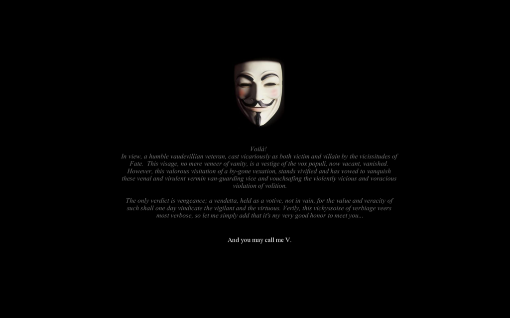 V for Vendetta Wallpaper v for vendetta wallpaper. V for Vendetta Wallpaper
