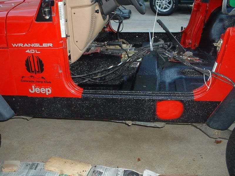 Herculiner rocker panels jeep #5