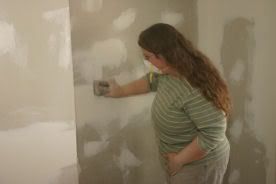 woman volunteer with Habitat for Humanity