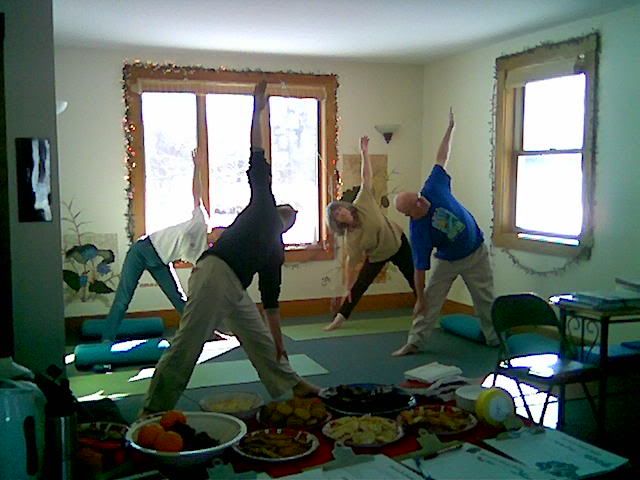 holistic health fair - yoga with jess