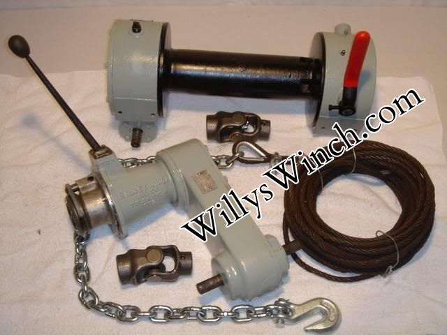 Willys jeep ramsey winch #3