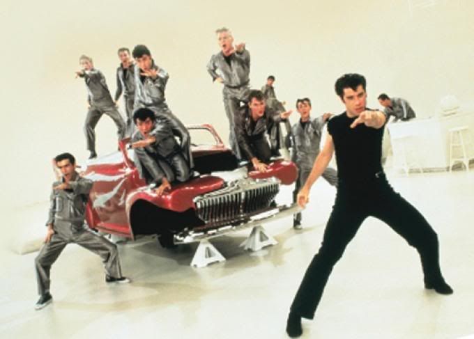 grease lightning with car Image