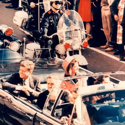 The day of the assassination of John F. Kennedy
