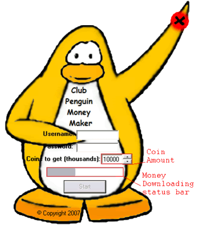 clubpenguinhq money maker online