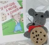 "If You Give A Mouse A Cookie" Crocheted Mouse & Cookie Toys *10% OFF!*