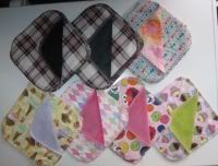 Make Your Own Girly Wipes Lot! 8"x8" Flannel, Sherpa, Velour, Knit Terry