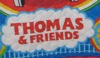 Thomas the Tank Engine Toddler Bedroom Decor Set Blanket, Valances Pillows AUCTION