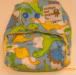 NB Dinosaur fitted cloth diaper - Economy buster
