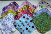 Flannel & Bamboo Velour Wipes - Girls variety pack