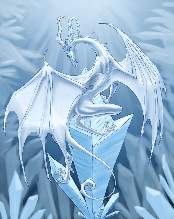 crystal dragon portrayal