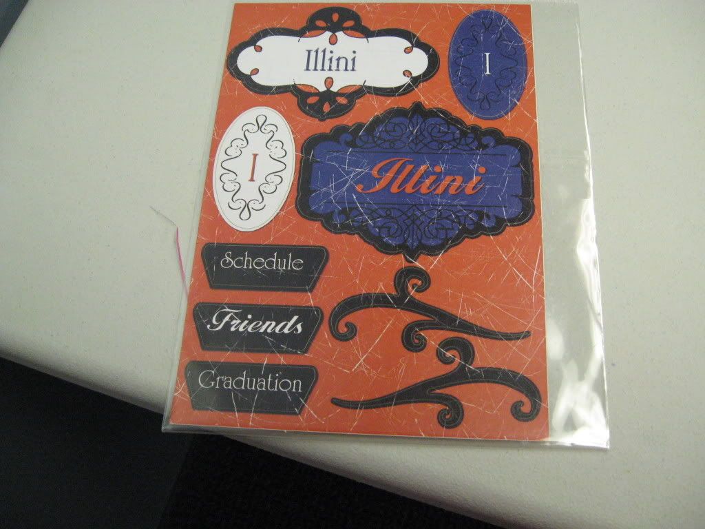 Illini Stickers