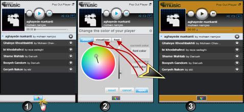 Change Color Of Myspace Player