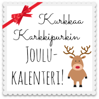 Karkkipurkin joulukalenteri Karkkipurkin joulukalenteri