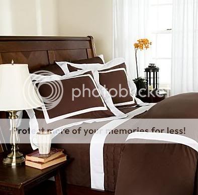 HOTEL COLLECTION FRAMED DESIGN 300 TC DUVET COVER with TWO SHAMS IN 