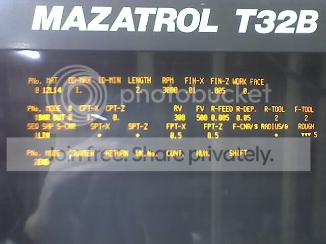 Simple programming help with a T32