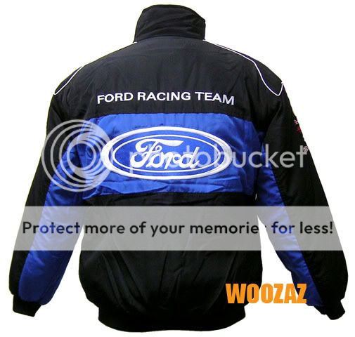 Nascar ford mustang jacket #2