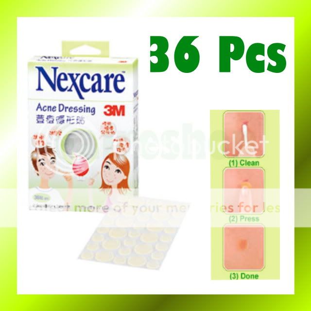 3M Nexcare Acne face Dressing Pimple Stickers 36 pcs  