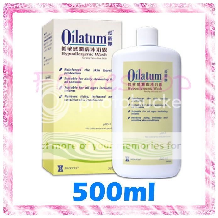 Oilatum Hypoallergenic Wash Dry Sensitive Skin Shower  