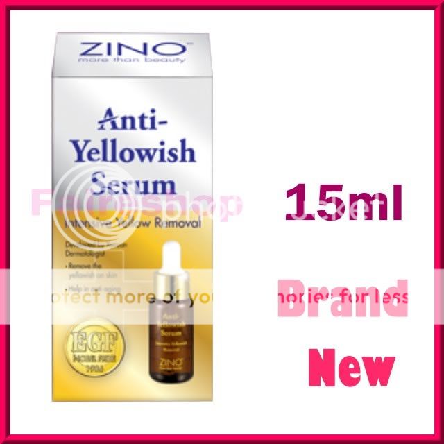   Yellowish Serum Intensive Yellow Removal Dullness Anti aging Face Skin