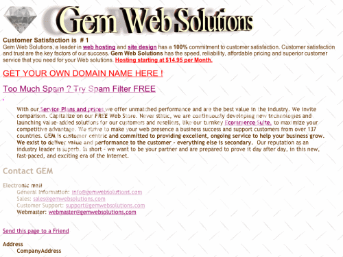 Gem Web Solution