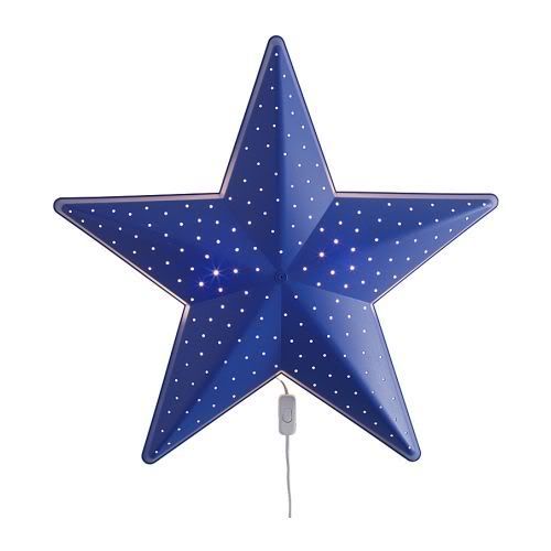 IKEA Kids Smila STAR Light Wall Lamp Childs Room NEW  