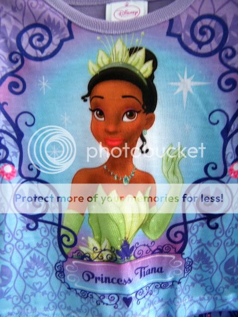 New Disney Princess and The Frog Tiana Baby Toddler Girl Pajamas PJs 18M 2pc Set